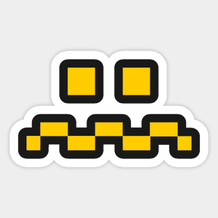 Pac-man ghost Sticker